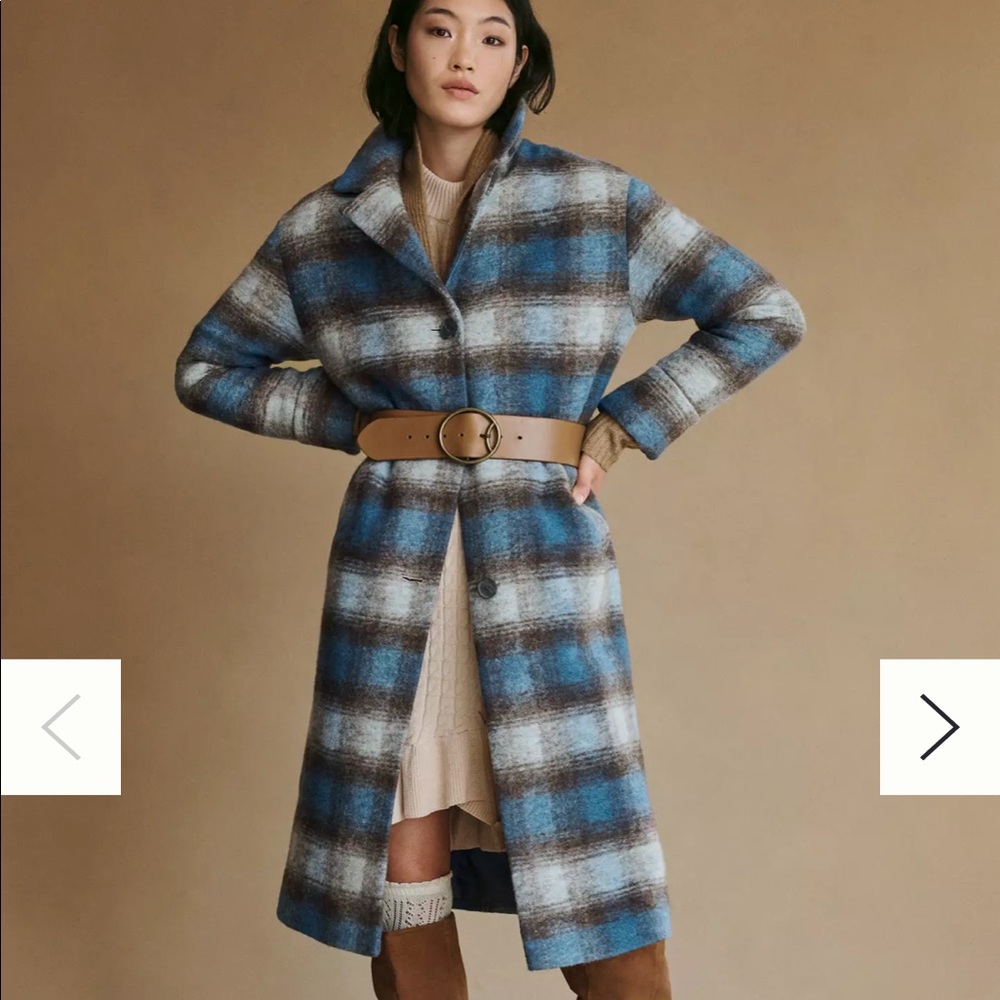 Anthropologie wool coat